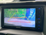 【バックカメラ】駐車時に後方がリアルタイム映像で確認できます。大型商業施設や立体駐車場での駐車時や、夜間のバック時に大活躍!運転スキルに関わらず、今や必須となった装備のひとつです!