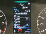 視認性の良いメ-タ-を採用しており、快適なドライブをサポ-トします♪