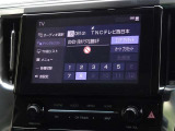地デジ対応、フルセグデジタルTV放送が視聴できます。