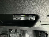 ETC車載器付きです。高速道路の料金所もスムーズに通過できます。