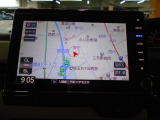 ナビゲーションももちろん装備。多彩な機能で快適ドライブをアシスト。オーディオ機能も充実していますね。
