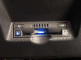 ETC車載器付きです。高速道路の料金所もスムーズに通過できます
