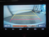 バックガイドモニター装備!ガイド線が目安になり駐車が苦手な方でも安心です!