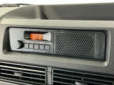 【ラジオデッキ】AM/FM対応!ラジオを聴きながら、運転中もリラックス♪