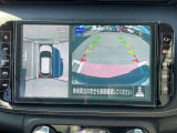 アラウンドビューモニターで全周囲が見えるのでバックや駐車が苦手な方も安心です。
