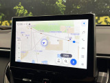 【10.5インチナビ】高級感とインパクトのある大画面ナビを装備。各種オーディオ操作はもちろん、スマホ連携もできる利便性の高いナビです♪