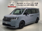 全国納車可 第三者機関証明書付 H SENSING 最長5年保証 ワンオ-ナ- ナビLXM-242ZFNi TVドラレコ装備のステップワゴン eHEVスパーダプレミアムラインブラックエディション入庫!