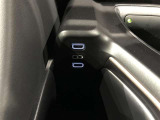USBポート装備。