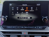 ニッサンコネクトナビゲーションシステム(地デジ) ハンズフリーフォン VICS(FM多重) Bluetooth Apple CarPlay Android Auto連携、AM/FMラジオ、iPod対応