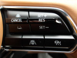 登録した速度に保ち走行するレーダークルーズコントロール付き。高速やバイパスでの運転支援に役立つ便利アイテムです!