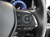 レーダークルーズコントロール(全車速追従機能付)付きです。車速に応じて追従支援してくれるので、ロングドライブも快適です。詳細は販売店スタッフまでおたずねください。