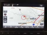 ナビ付きだから知らない土地の運転でも安心です♪
