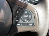 Hondaセンシングの機能のひとつ、アダプティブクルーズコントロール付!アクセルから足を離しても設定したスピードと前車との車間を保ち走行してくれます!車線維持もアシスト☆高速道路で疲労軽減ですね☆