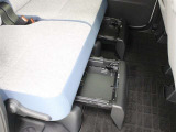 置きラクボックスは、ついたてを上げて高さのある荷物を固定できるバスケットモードの機能が片手でセッティング可能になり、操作性が向上されています。