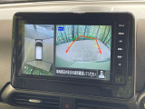 【アラウンドビューモニター】専用のカメラにより、上から見下ろしたような視点で360度クルマの周囲を確認することができます☆死角部分も確認しやすく、狭い場所での切り返しや駐車もスムーズに行えます。