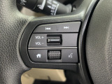 運転中もハンドルでの操作が可能です。特に高速道路等の目が離せない運転時には、便利さだけでなく、安全性も兼ね備えております。