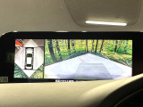 【360&deg;ビューモニター】専用のカメラにより、上から見下ろしたような視点で360度クルマの周囲を確認することができます☆死角部分も確認しやすく、狭い場所での切り返しや駐車もスムーズに行えます。