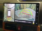 【パノラマモニター】専用のカメラにより、上から見下ろしたような視点で360度クルマの周囲を確認することができます☆死角部分も確認しやすく、狭い場所での切り返しや駐車もスムーズに行えます。