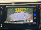 【バックカメラ】駐車時に後方がリアルタイム映像で確認できます。大型商業施設や立体駐車場での駐車時や、夜間のバック時に大活躍!運転スキルに関わらず、今や必須となった装備のひとつです!