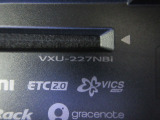 ナビの型式はVXU-227NBiです。