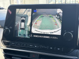 空から車を見たような「アラウンドビューモニター」!車の周りが一目で確認できるので、小さなお子様や障害物があっても安心して乗ることができます♪