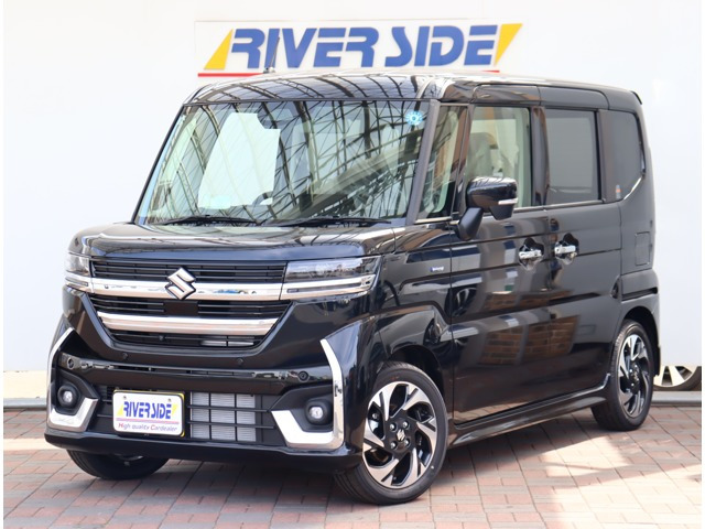 スペーシアカスタム ハイブリッド(HYBRID)  XSターボ 純正9インチナビ全方位カメラ未...