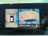 【アラウンドビューモニター】上空から見下ろしているかのような映像で駐車をサポート。安心です。