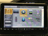 社外9インチナビ(X9Z)装備。