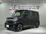 全国納車可 第三者機関証明書付 最長5年保証 ナビVXM-195VFi TV Rカメラ CD録音 BTオ-ディオ DVD ドラレコ ETC装備のN-BOXカスタム GLターボホンダセンシング入庫!