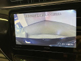 バックギアに入れると、このように後方が映し出されます!最終確認はご自身の目と耳で必ず行ってください!安全第一で!
