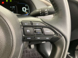 前方の車との車間を設定し、スピードを上げたり緩めたりを自動で行ってくれる追尾式の「レーダークルーズ」。上級装備の一つです!高級車にしかつかない嬉しい機能です。