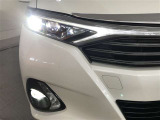 LEDヘッドライトです。デザイン性がよくとても明るいので、夜間の走行や悪天候でも安心です。しかも長寿命!
