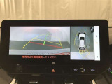 全周囲カメラで危険察知。狭い駐車場でも安心して駐車できますね☆