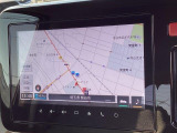 9インチのメモリーナビ装備で視認性も操作性も良好です。