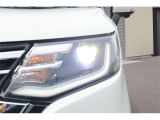 LEDヘッドライトで暗い夜道も明るく照らしてくれます!