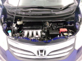 自慢のエンジンはパワードbyHONDAです。精度とバランスにこだわって、低回転からスムースなパワーを発揮します。