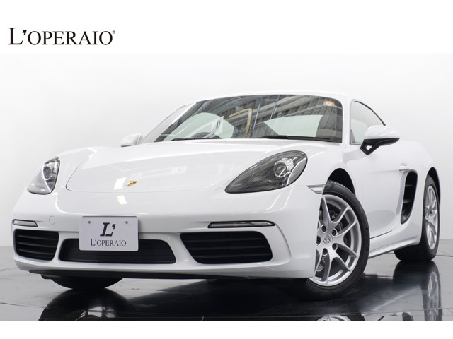 718ケイマン 2.0 6MT 走行9400km キャララホワイトM 7インチ