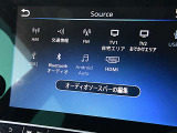 ナビゲーション機能の他にBluetooth AudioとHDMI入力等にも対応しています