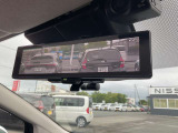 スマートルームミラーで後席や荷室が荷物で満載で後ろが見えないときでもこれなら安心