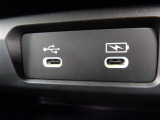 USB Type-Cの充電ジャックも装備しています