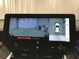 全周囲カメラで危険察知。