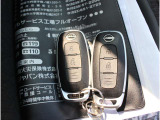 インテリジェントキー(運転席・助手席・バックドア感知、キー2個)はリクエストスイッチを押すだけで、ドアのロック/アンロックが可能です。
