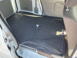 荷室スペース 後部座席を前方にスライドした状態です。