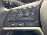 【ステアリングスイッチ】運転中、前方から目線をそらすことなく、オーディオ等の操作が可能な便利機能!安心&快適なドライブを演出してくれます♪