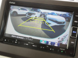 ◆◆バックカメラの画像です。車庫入れの安心感がアップしますね☆