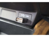 USBオーディオ用ソケットがついていますので携帯電話などを接続すれば音楽等の再生が可能です!