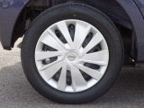 【タイヤ】【純正14インチホイール】《155/65R14》ホイールキャップ付き