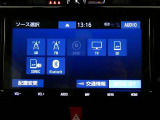 【Bluetooth機能付き】・・・ハンズフリー機能とスマートフォンにインストール済の音楽を聴くことができます。