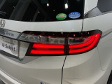 視認性がいいテールランプ。後続車にも存在をアピール。