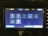 純正7インチメモリーナビ(NSZT-W68T)装備。